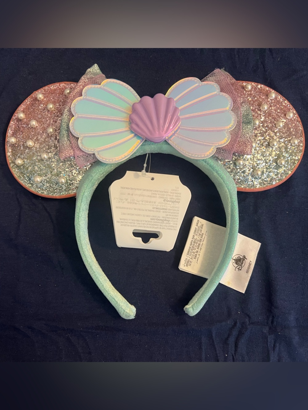 Disney Girls Sequin Minnie Mouse Ears